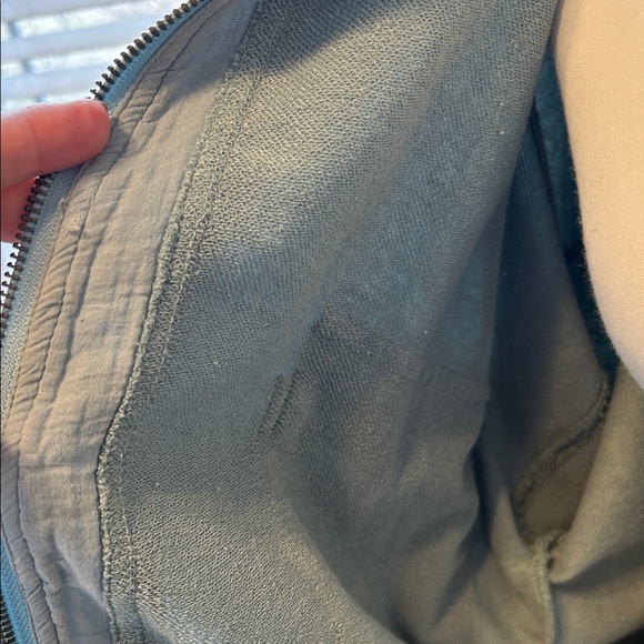 Oli & Hali Utility Jacket in Patchwork Light Blue - Picture 10 of 15